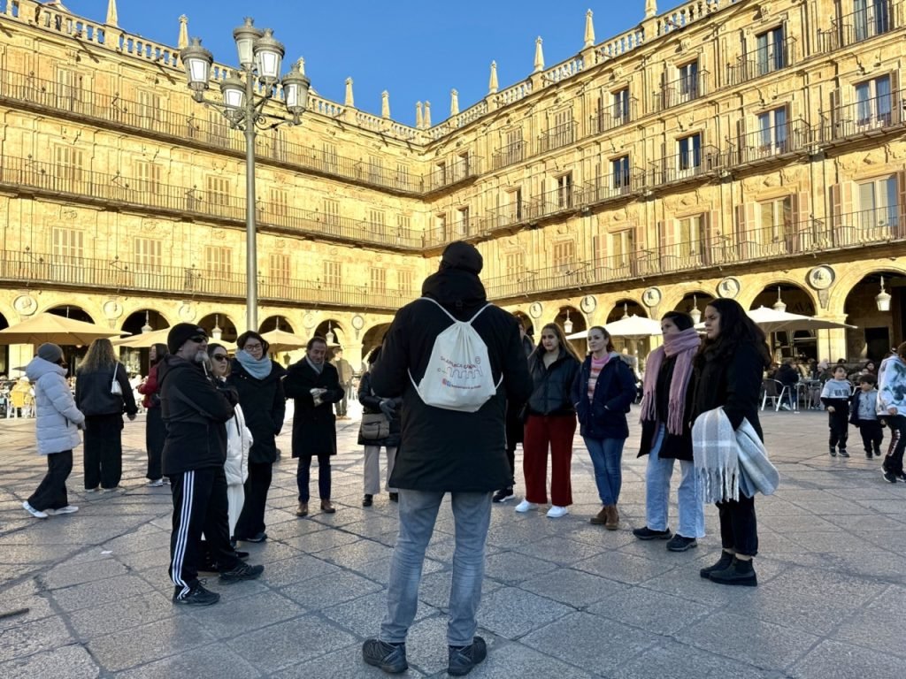 Salamanca guided tour plaza mayor