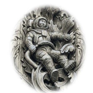 Astronauta de la Catedral Nueva de Salamanca - Salamanca Guiada